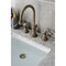 Kingston Brass KS2983TAL Widespread Bathroom Faucet with Brass Pop-Up, Antique Brass KS2983TAL - alternate 2